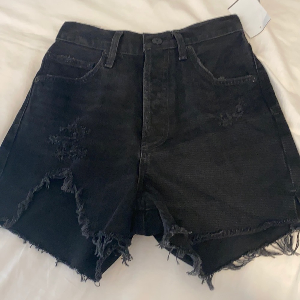 NWT Black Agolde Dee Shorts